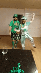 Dancing Leprechaun St Patrick's Day Party GIF