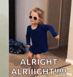 Dancing Little Kid Alright GIF