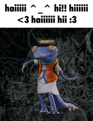 Dancing Lizard Mondo Gecko GIF