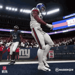 Dancing Madden Character Animation GIF