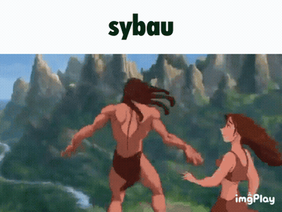 Dancing Man And Woman With Sybau GIF
