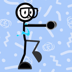 Dancing Man Cute Stick Man GIF