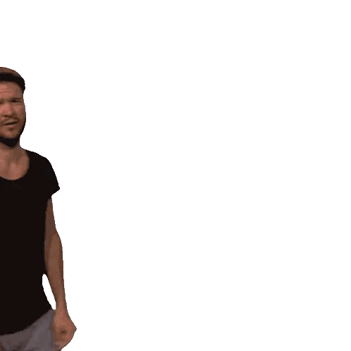 Dancing Man With Black Shirt Sticker