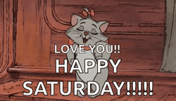 Dancing Marie Weekend Meme GIF