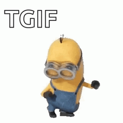 Dancing Minion Tgif Meme GIF