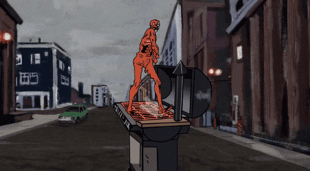 Dancing On Griller Cookout GIF