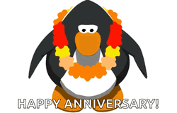 Dancing Penguin Happy Anniversary Meme GIF