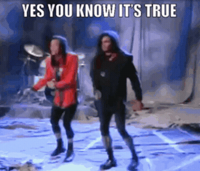 Dancing People With Yes You Know It's True GIF