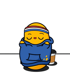 Dancing Potato With Training Bands GIF