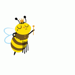 Dancing Queen Bee GIF