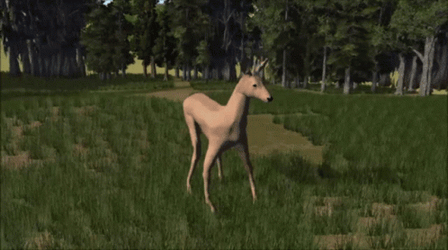Dancing Reindeer Gangnam Style GIF