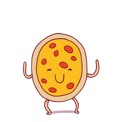 Dancing Round Pizza