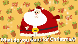 Dancing Santa Claus Christmas Gifts GIF