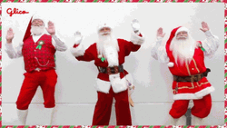 Dancing Santa Hand Dance GIF