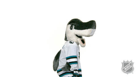 Dancing Shark On His Butt GIF