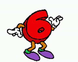 Dancing Six Dancing Number GIF