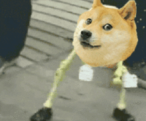 Dancing Skeleton Dog Meme GIF