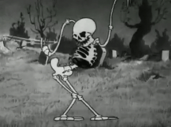 Dancing Skeleton Spooky Tuesday GIF