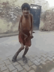 Dancing Skinny Man GIF