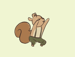 Dancing Squirrel Cant Stop Wont Stop GIF
