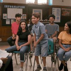Dancing Student In Class GIF