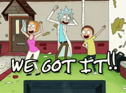 Dancing Summer, Rick And Morty We Did It GIF