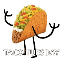Dancing Taco Tuesday GIF