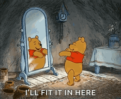 Dancing Winnie The Pooh Ill Fit It In Here GIF