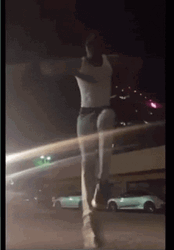 Dancing With Long Legs GIF
