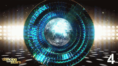 Dancing With The Stars Advertisement Disco Ball GIF