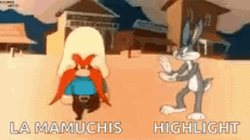 Dancing Yosemite And Bugs Bunny No  GIF