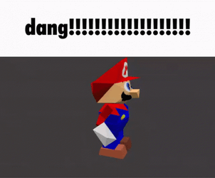 Dang High Speed Spinning Super Mario GIF