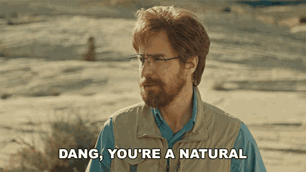 Dang Youre A Natural Sam Rockwell GIF