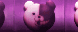 Danganronpa Monokuma Bear Masks GIF