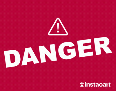 Danger Sign Friend Zone Ahead GIF