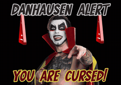 Danhausen Cursed Vampire Poster GIF