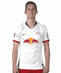 Dani Olmo Flexing Muscles GIF