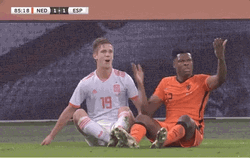 Dani Olmo Frustrated Shoulder Shrug GIF