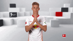 Dani Olmo Praying Hands Bow GIF
