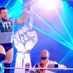 Daniel Bryan Yes Drew Gulak Wrestlemania Chant GIF