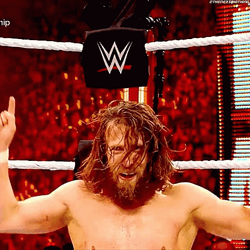 Daniel Bryan Yes Win Messy Hair GIF