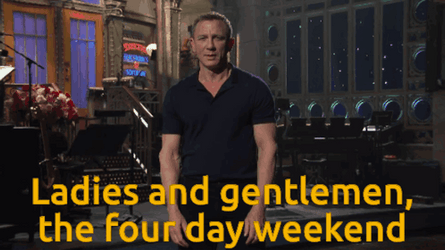 Daniel Craig Weekend Meme GIF