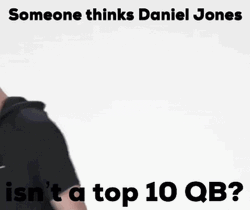 Daniel Jones Isn't On Top QB GIF