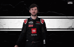Daniel Suarez Waving Flag GIF