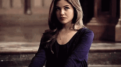 Danielle Campbell Davina Claire The Originals Raising Eyebrows GIF