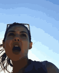 Danielle Campbell Out In The Sun GIF