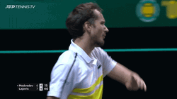 Daniil Medvedev Throwing His Racket