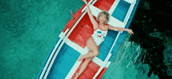 DaniLeigh Dominican Mami Boat Scene GIF