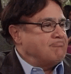 Danny Devito In Eyeglasses Thinking GIF