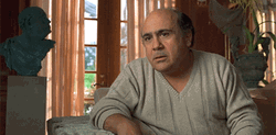 Danny Devito Mad Saying Nothing GIF